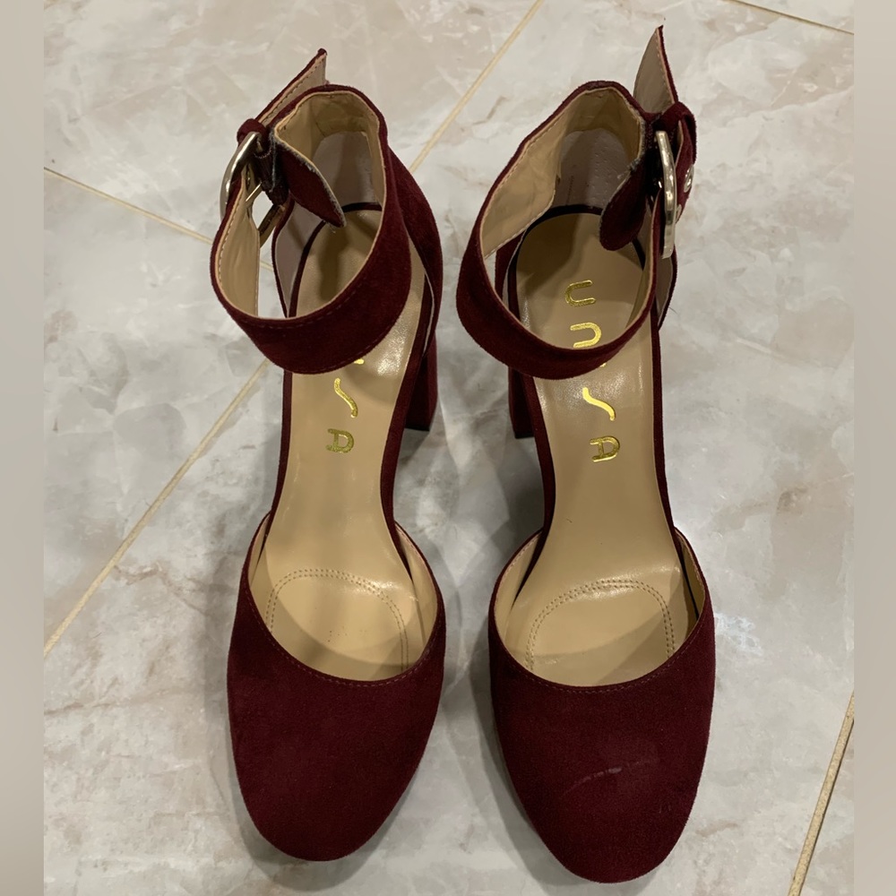 Unisa GUC 3” Maroon Heels